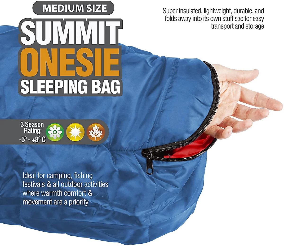 Adult Onesie Sleeping Bag
