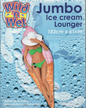 Jumbo Ice Cream Inflatable Lounger - 183cm