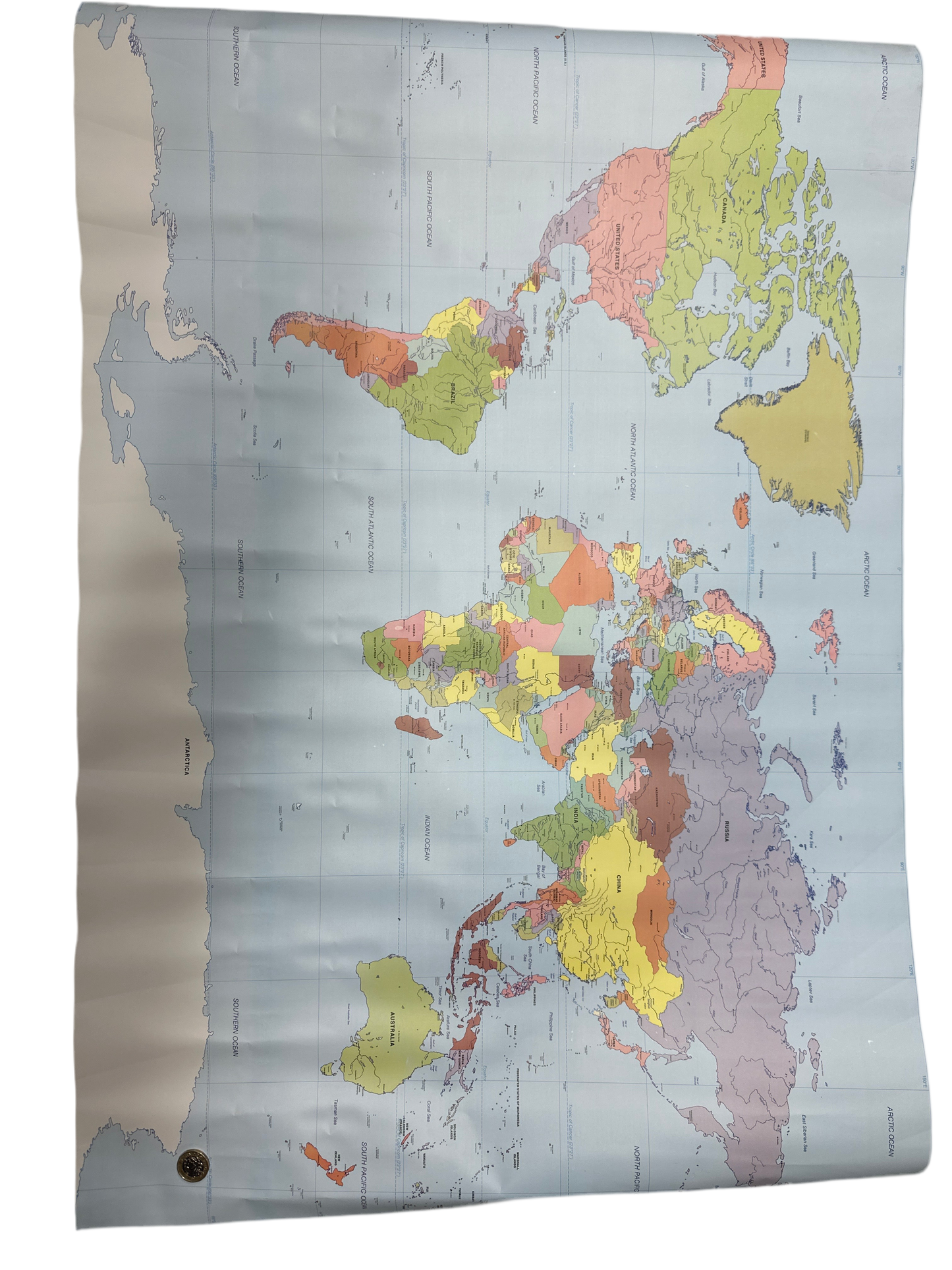 24x World Maps A1 Size