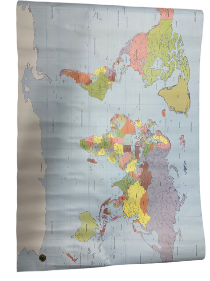 24x World Maps A1 Size