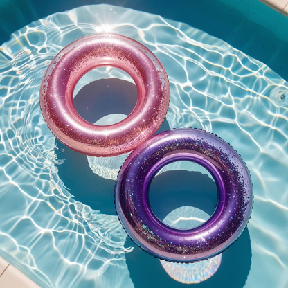 Unicorn Floats Glitter Swim Rings (2-Pack)