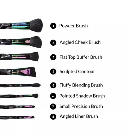 Wholesale Makeup Brushes | BH Cosmetics Poison Shock | Bulk Brush Sets | 20 Pack Makeup Brushes | Resale Cosmetics