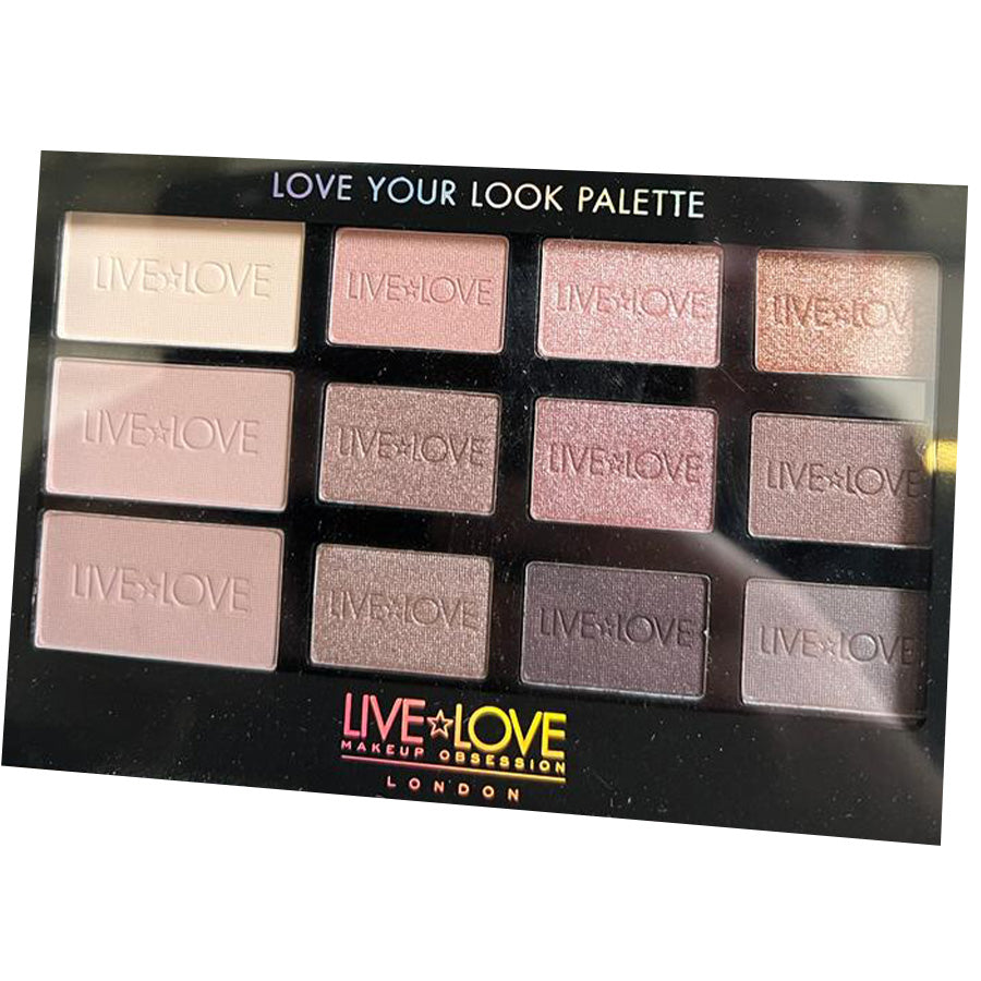 Makeup Obsession Smoulder 3 Palette - 12 Shades - Shimmer & Matte - Revolution